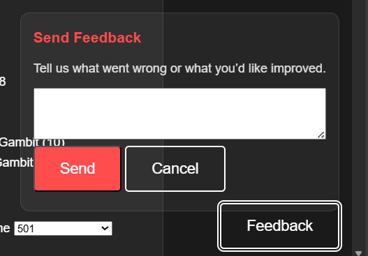 Feedback Box